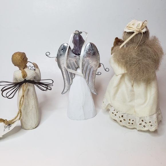 Lot of 3 Angel Figurines | Willow Tree 2007 | St Nicholas Angel | Liebchens - Picture 2 of 10